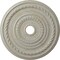 Ekena Millwork Cole Ceiling Medallion (Canopies up to 9 1/8"), 25 3/8"OD x 3 3/8"ID x 1 3/8"P, Pot of Cream Crackle CM25COPCC - alternate 1